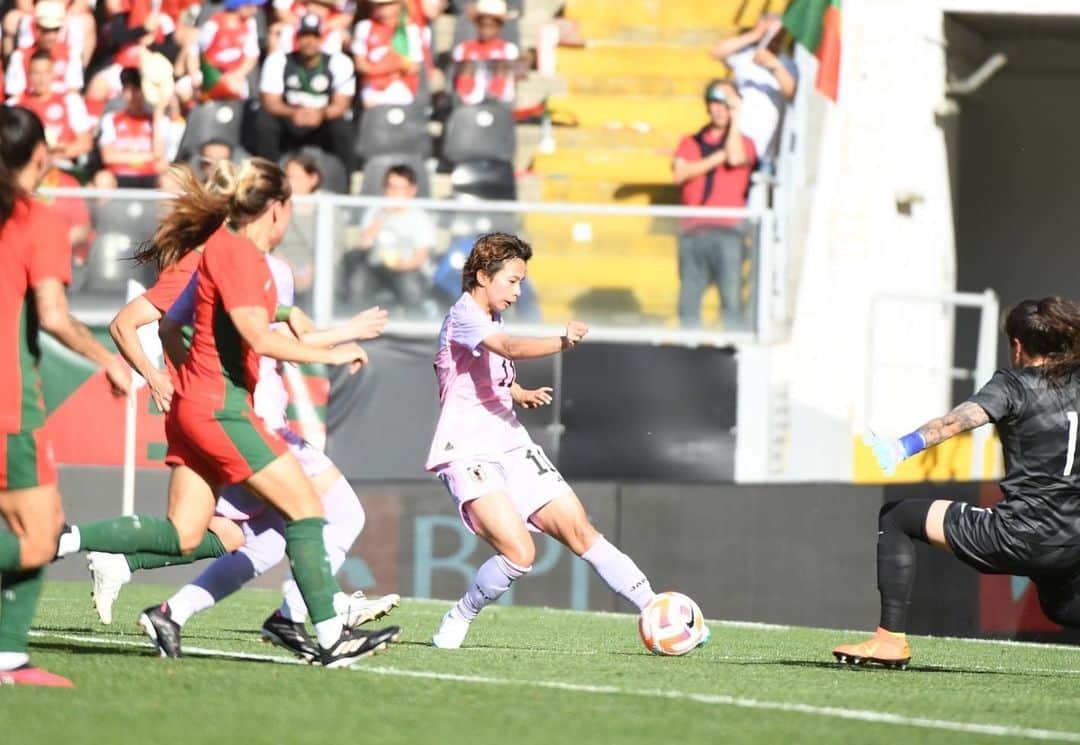 田中美南さんのインスタグラム写真 - (田中美南Instagram)「🇯🇵 vs Portugal 2-1 win✨  課題と向き合い、 次のデンマーク戦に向けて濃い時間にしていきます！  応援ありがとうございました🫰  ©︎JFA #japan #jfa #nadeshiko  #なでしこ  #女子サッカー  #田中美南」4月8日 18時43分 - minatanaka_official