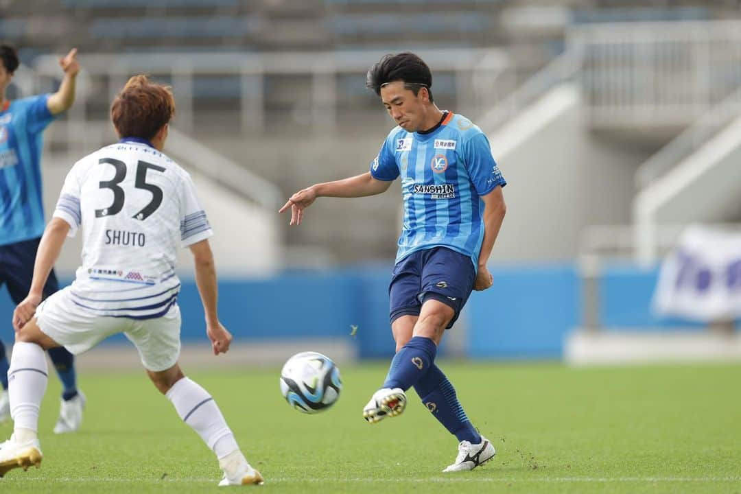 横浜スポーツ&カルチャークラブさんのインスタグラム写真 - (横浜スポーツ&カルチャークラブInstagram)「. 🔵 #j3league 🟠  4/8(土)第6節 🆚鹿児島ユナイテッドFC  #田場ディエゴ #藤原拓也 #菊谷篤資 #大嶋春樹 #中里崇宏  #yscc #Ｊ３ #Ｊリーグ #jleague #j3 #スポーツを未来へ繋ぐ #Ｊリーグ #2023 #横浜 #本牧 #soccer #サッカー #sports #bonera」4月8日 19時20分 - yscc_official