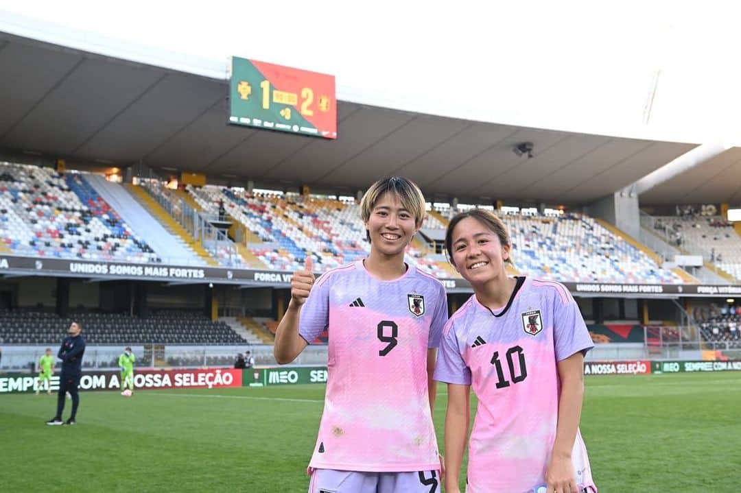 岩渕真奈さんのインスタグラム写真 - (岩渕真奈Instagram)「🇯🇵🌸💜 ⁡ 2-1 vs Portugal 🇵🇹 応援ありがとうございました！！ ⁡ 次もみんなで頑張ります🇩🇰 ⁡ @adidastokyo @adidas #createdwithadidas」4月8日 19時08分 - iwabuchi.m_jp