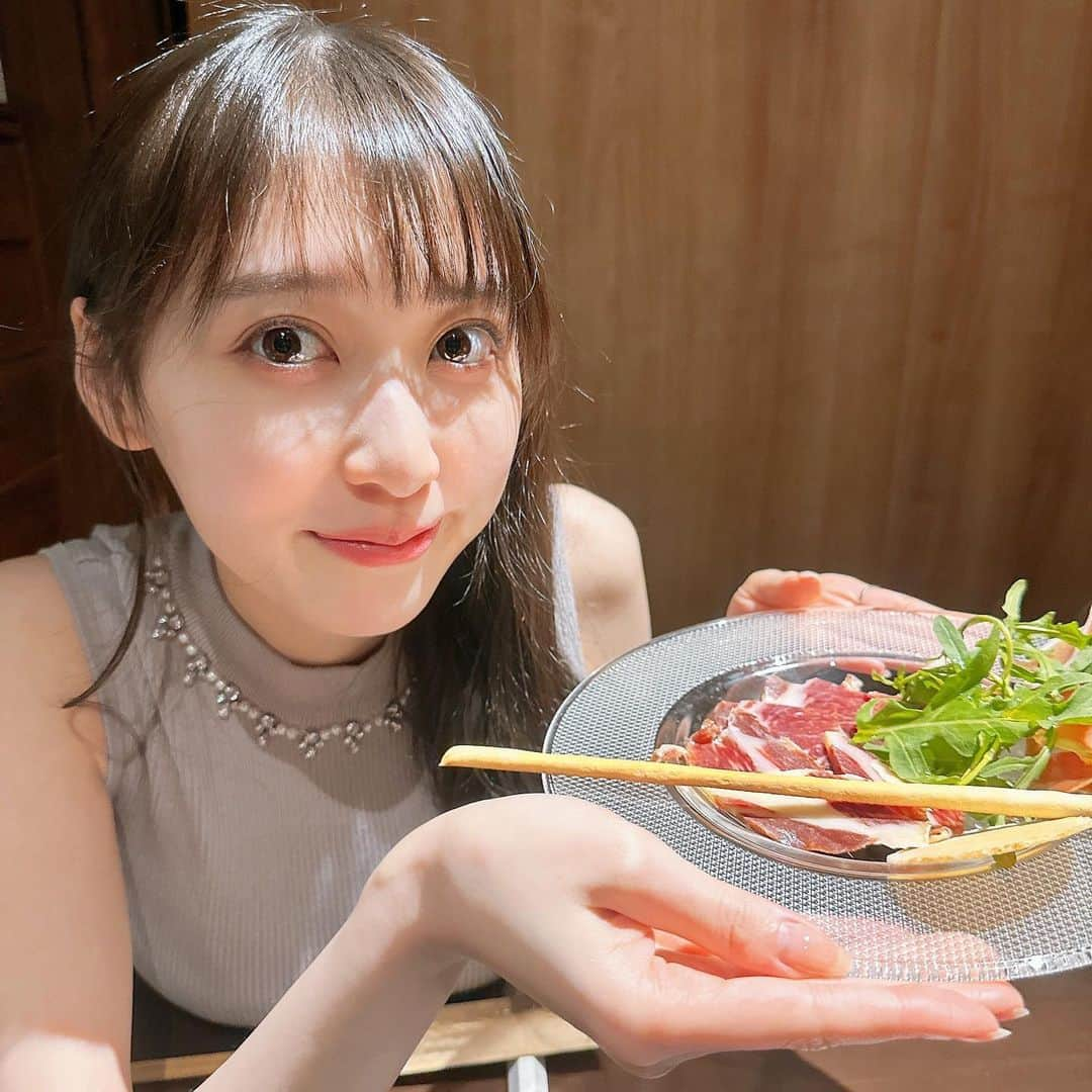 紫乃えみりさんのインスタグラム写真 - (紫乃えみりInstagram)「#生ハム  #イベリコ」4月8日 19時20分 - 4emiri_shino8c