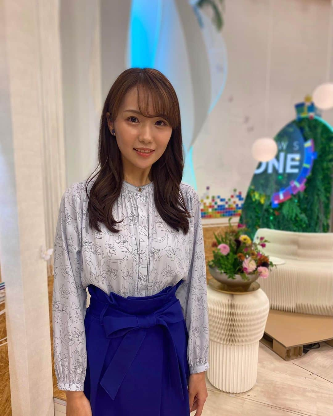 柴田美奈さんのインスタグラム写真 - (柴田美奈Instagram)「今週の衣装、ほぼ毎日ブルーでした🤣💙」4月8日 19時25分 - mina__shibata