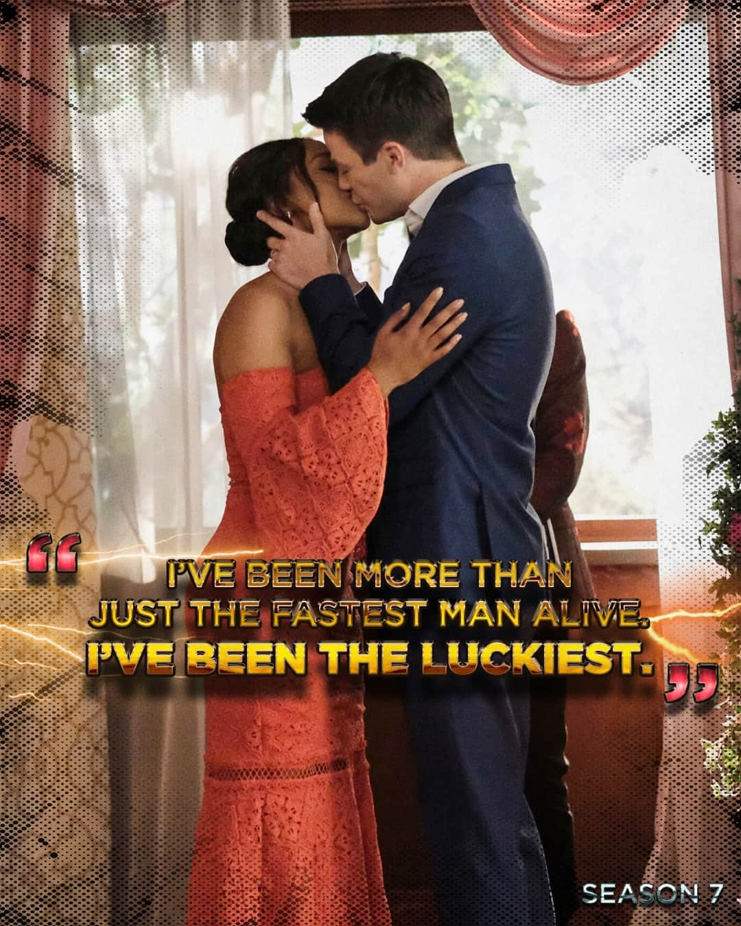 The Flashさんのインスタグラム写真 - (The FlashInstagram)「His name is Barry Allen, and he's the luckiest man alive 🥰 Stream the final season of #TheFlash free only on The CW, link in bio.」4月9日 1時00分 - cwtheflash