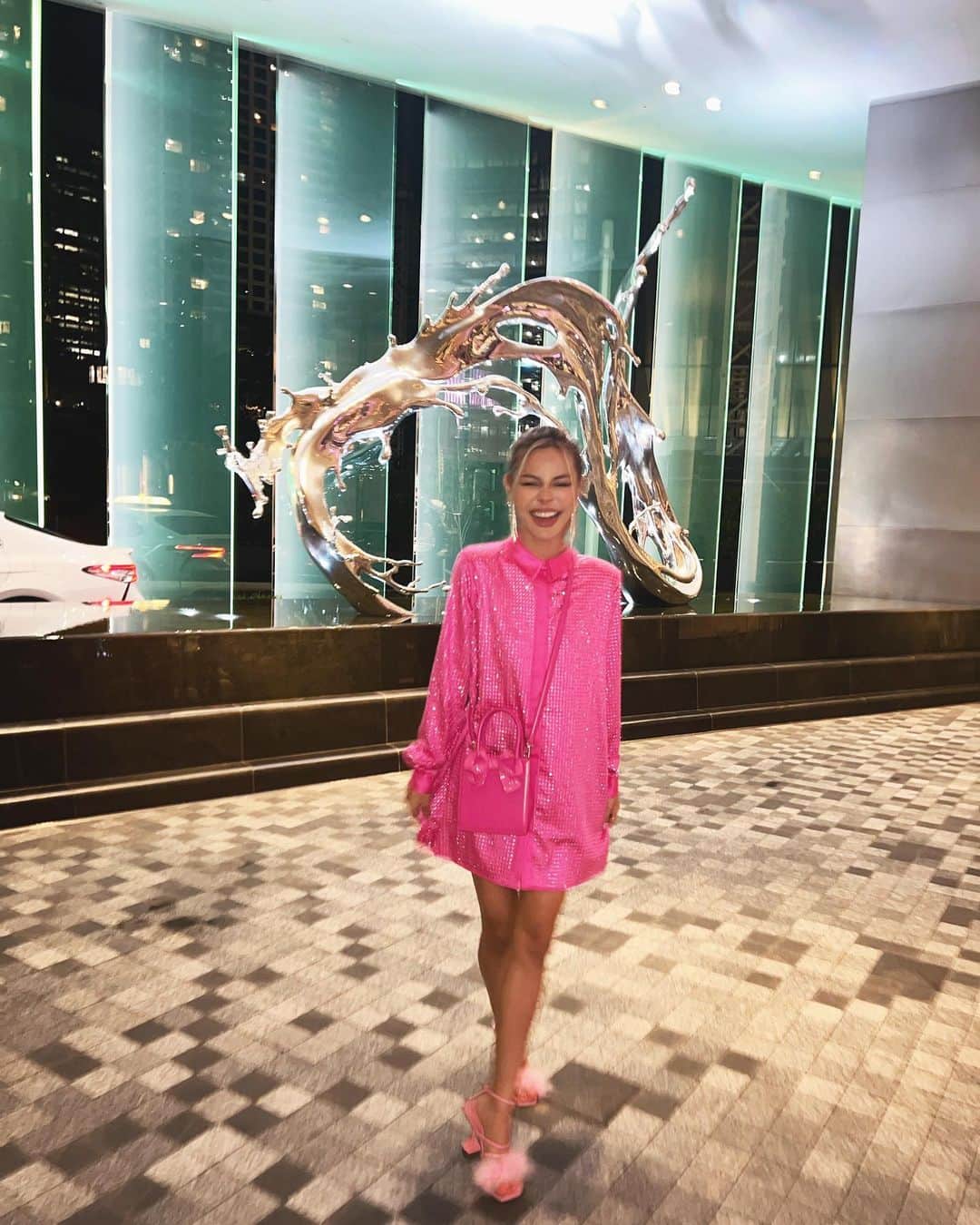リリーマイマックさんのインスタグラム写真 - (リリーマイマックInstagram)「Barbie core 💖 @mrselfportrait」4月8日 19時38分 - lilymaymac