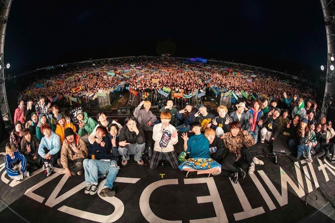 04 Limited Sazabysのインスタグラム：「. YON FES 2023 DAY1 Thank you for coming!」