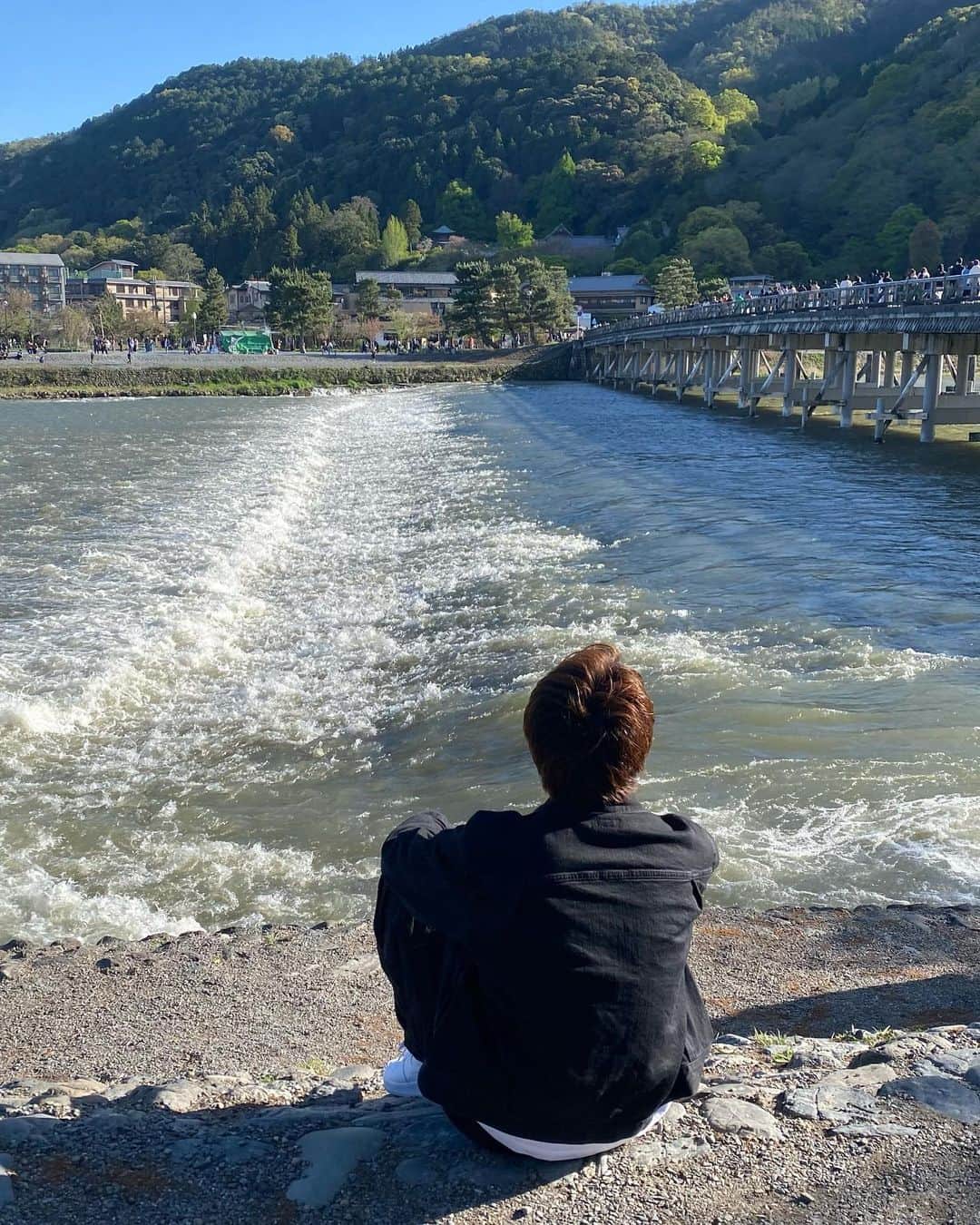 大倉士門さんのインスタグラム写真 - (大倉士門Instagram)「束の間の京都観光。 こんな最高なところで生まれた自分を 誇りに思おう。 改めて京都の良さを感じた日であった🥰 最近も月2.3で関西帰れてます。 最高ですわ😤✨✨」4月8日 21時28分 - shimonsmile