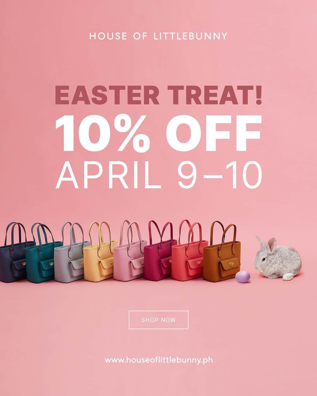 Kim Chiuさんのインスタグラム写真 - (Kim ChiuInstagram)「It’s every-bunny’s favorite holiday—Easter! ☀️🐰🪺✨ 𝗚𝗘𝗧 𝟭𝟬% 𝗢𝗙𝗙 all items this long Easter weekend, April 9-10, 2023. 🥳  Tap the link in our bio to shop your favorite arm candies! 📲🛍  #HouseOfLittleBunnyPH」4月8日 21時36分 - chinitaprincess