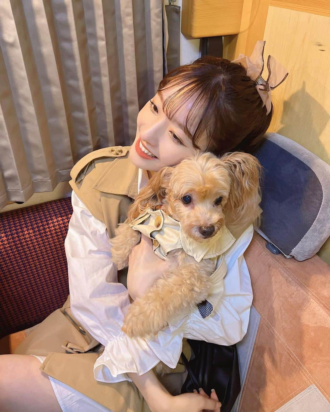 大和屋穂香（ほのちぃ）さんのインスタグラム写真 - (大和屋穂香（ほのちぃ）Instagram)「LIFESTYLE with DOGS 横浜 お越しいただいた皆様ありがとうございました🐶  ダッフィーくんと全身SHEINでリンクコーデ！！  愛犬ちゃんと初めてのお仕事 一生忘れられない日になりました🥺。  たのしかったー！！  SHEINで使えるクーポンコード【LWD23】で 最大20%オフになるよ！  #shein #lwdwithshein #sheinコーデ」4月8日 21時39分 - honochii0919