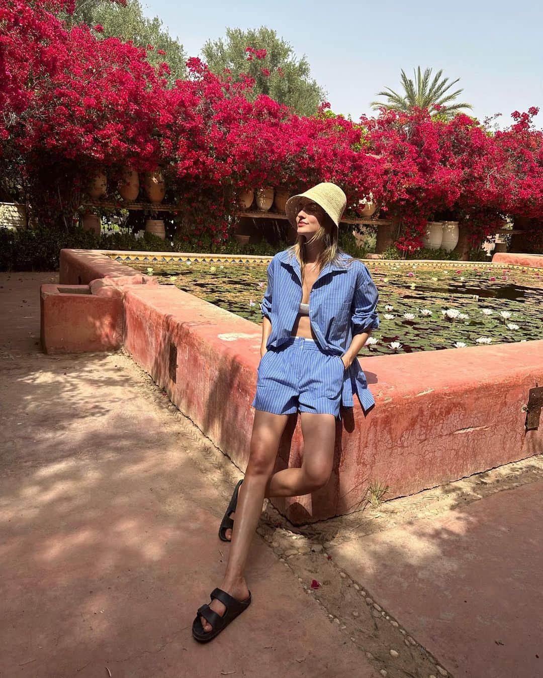 マルチェ・フェルフーフのインスタグラム：「From NY to Marrakesh 🇲🇦」