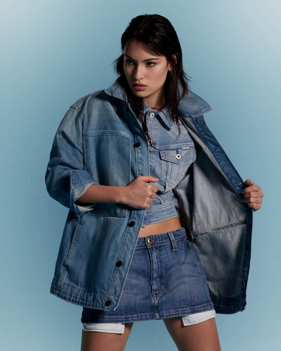 ジースター ロゥさんのインスタグラム写真 - (ジースター ロゥInstagram)「Be innovative. Denim but make it double. Discover the new Double Denim collection now.」4月8日 22時00分 - gstarraw