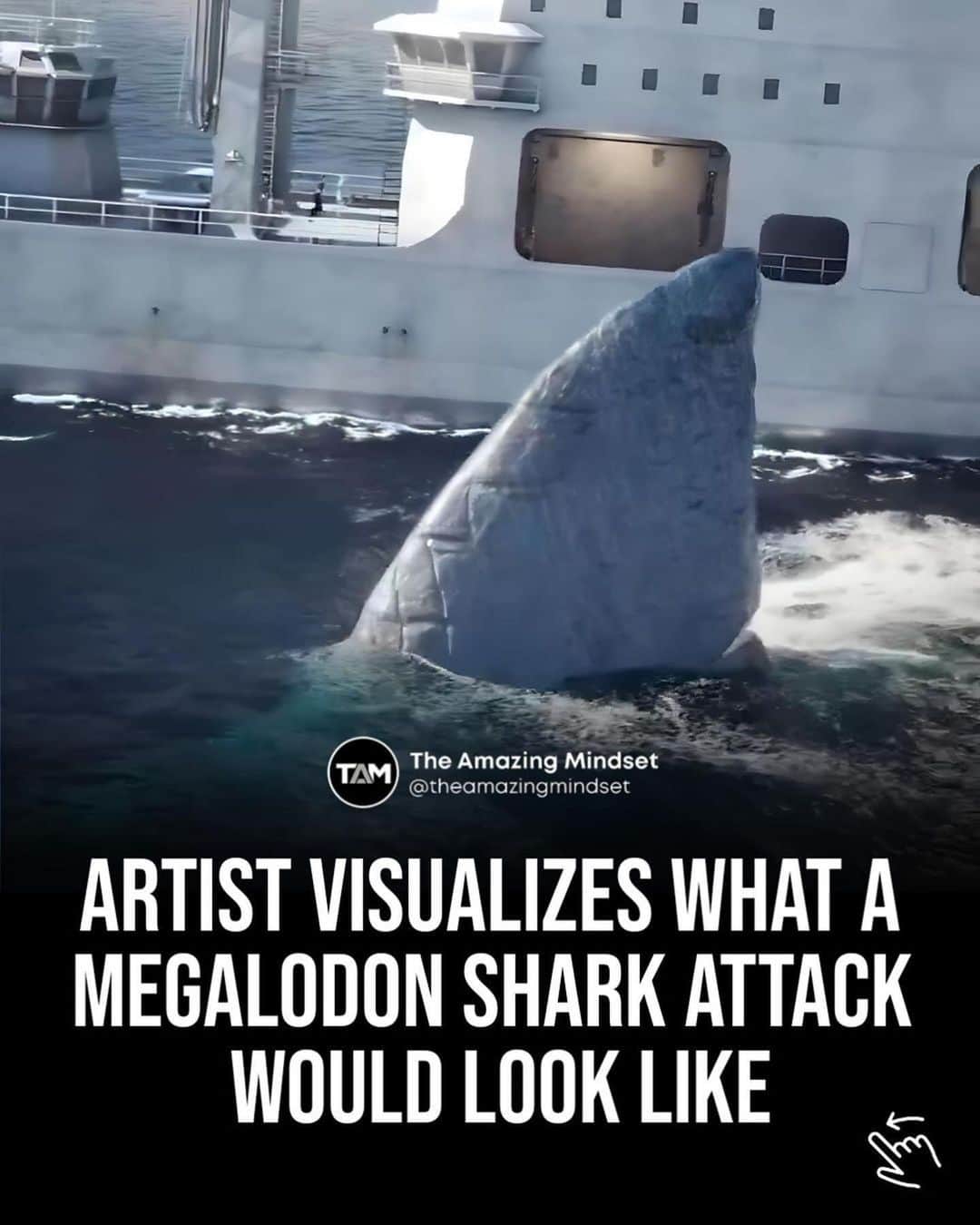 The Luxury Lifestyle Magazineさんのインスタグラム写真 - (The Luxury Lifestyle MagazineInstagram)「Via: @theamazingmindset An animation artist has created acomputer-generated video illustrating what a Megalodon attack might look like in modern times.   Megalodon, the largest shark and one of the biggest fish to ever exist, went extinct around 2.6 million years ago.   The animated video, created by CGl artist Aleksey, shows the massive creature attacking ships and helicopters in the Ocean.  By: @aleksey_n」4月8日 22時42分 - luxurylifestylemagazine
