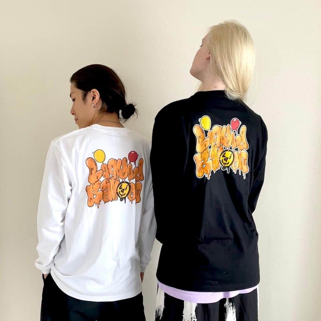 RYOGA -XTRAP-のインスタグラム：「@tomoliquid デザインのLiquid Balloon Tシャツ新作🌊着てると気分上がってフローの質感上がります😎笑  気になる方は @suzurijp にてLiquid Balloonで検索🔍  #liquidballoon #liquiddance #digitz」