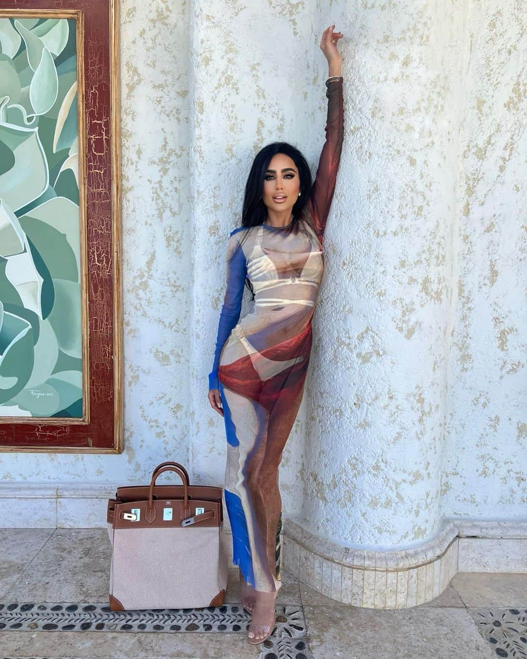 リリー・ガリーチのインスタグラム：「Checking in to check out ✔️☀️ - last week at hotel @lasventanasalparaiso in Cabo  - bag HAC 40 @hermes」