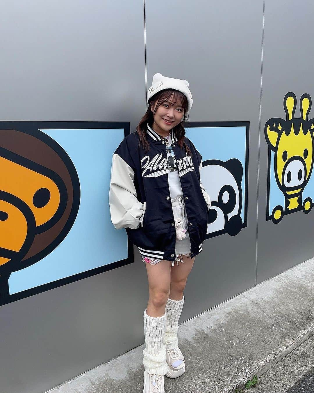 島崎友莉亜さんのインスタグラム写真 - (島崎友莉亜Instagram)「おしゃ壁🐼  #y2k #アイドル #idol #japaneseidol #アプガ2」4月9日 9時52分 - yuria_shimazaki_uug2ki