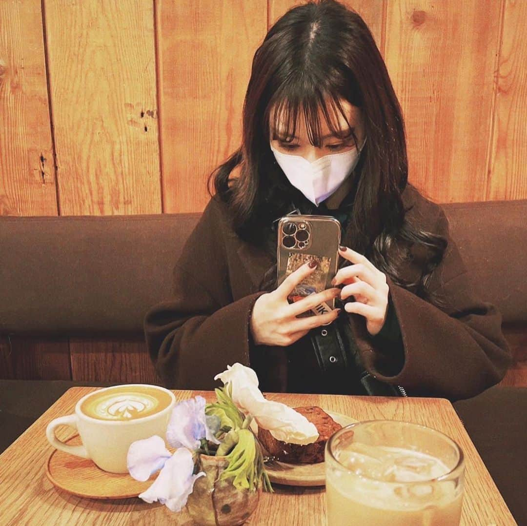 八角瑛子のインスタグラム：「☕️♡」