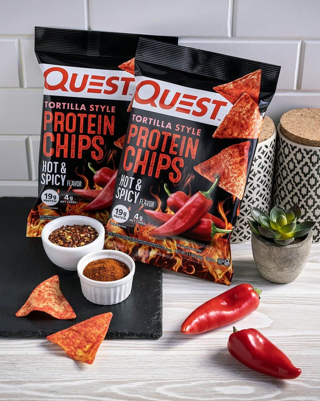 questnutritionさんのインスタグラム写真 - (questnutritionInstagram)「Some of the best things in life are HOT! 🔥🌶️ Am I right!?」4月9日 2時19分 - questnutrition