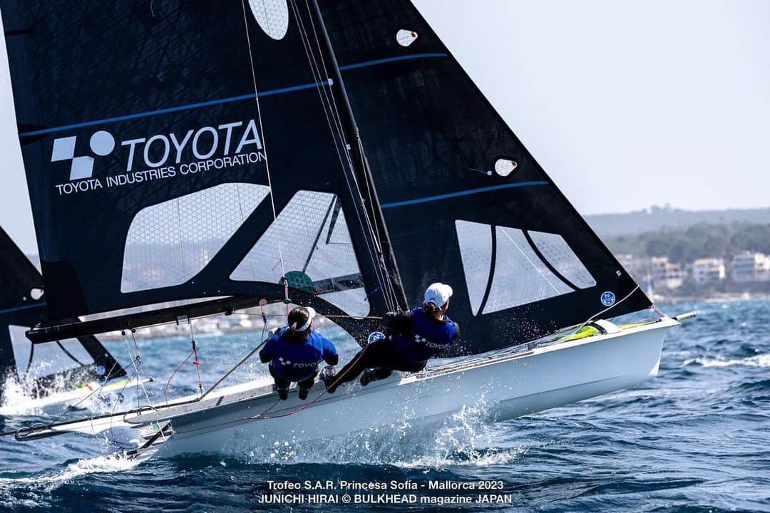田中美紗樹のインスタグラム：「The competition is over.  We earned the right.  But there are many challenges.  #49erfx #49erfxsailing #jpn586」