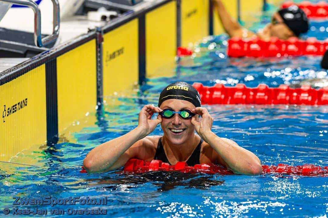 キーラ・トゥサントのインスタグラム：「Oui oui Paris 🇫🇷🥖  Qualified for my third Olympic Games 💪🏼 #teamNL #Olympics #ArenaWaterInstinct #vitalsvoedingssupplementen」