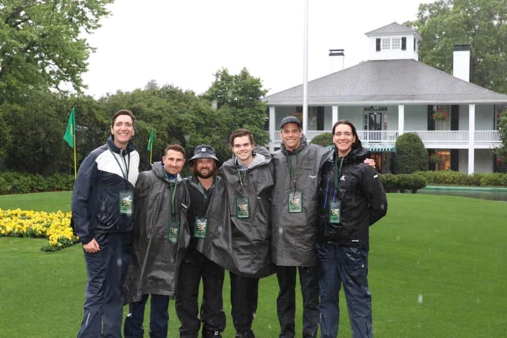 オリバー・フェルプスのインスタグラム：「It may have been wet but I loved every second of it! @themasters」