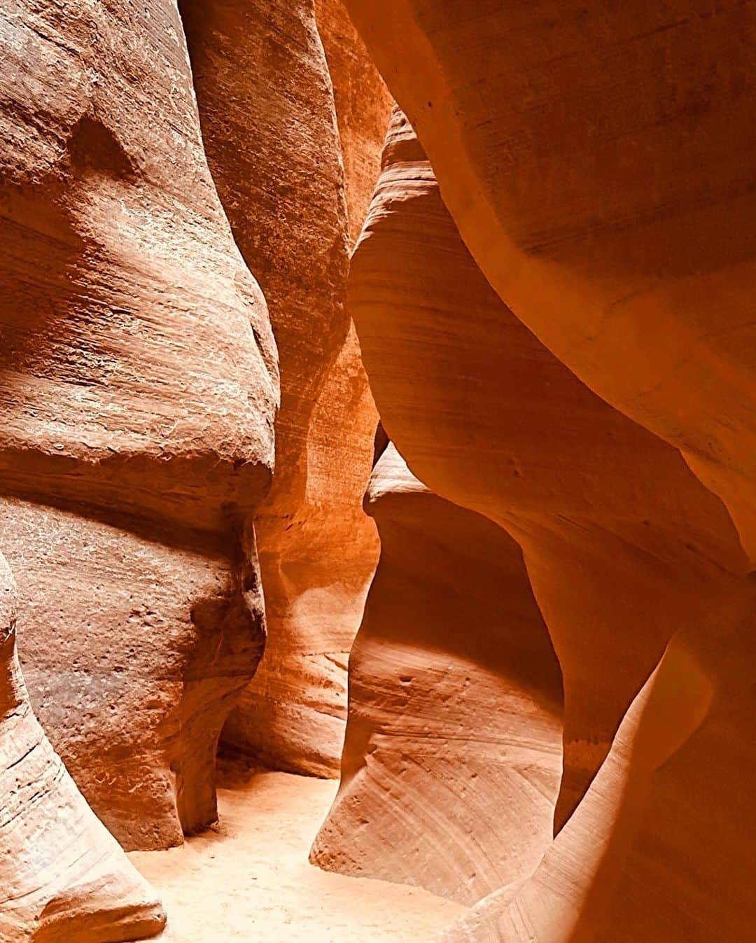 西内ひろさんのインスタグラム写真 - (西内ひろInstagram)「📍Arrived at Antelope Canyon🙏  原点に戻る旅① アンテロープキャニオン 鉄砲水が流れて作られた美しい自然の道。  ２０歳で、初めての1人旅をし、ラスベガス、そしてグランドサークルを周りました。  私に旅するきっかけを与えてくれ、新しい価値観を与えてくれた、旅の始まりはここでした。  もう10年以上経ちますが、アメリカのスケールの大きさには驚き  こんな景色が世界にはまだまだあるのかと思うと、まだまだ見たい！体感したい！！！と胸を弾ませた事を思い出します。  気づけば、10年で40ヵ国以上行った訳ですが  旅の始まりであった場所を訪れ、 歳を重ねて、違う感性になって見る同じ景色も、中々良いものです。  #america #antelopecanyon  #アメリカ #アンテロープキャニオン  #旅好き  #旅好きな人と繋がりたい  #西内ひろのオススメ旅 #旅するキギヌ」4月9日 6時55分 - 0214hiro