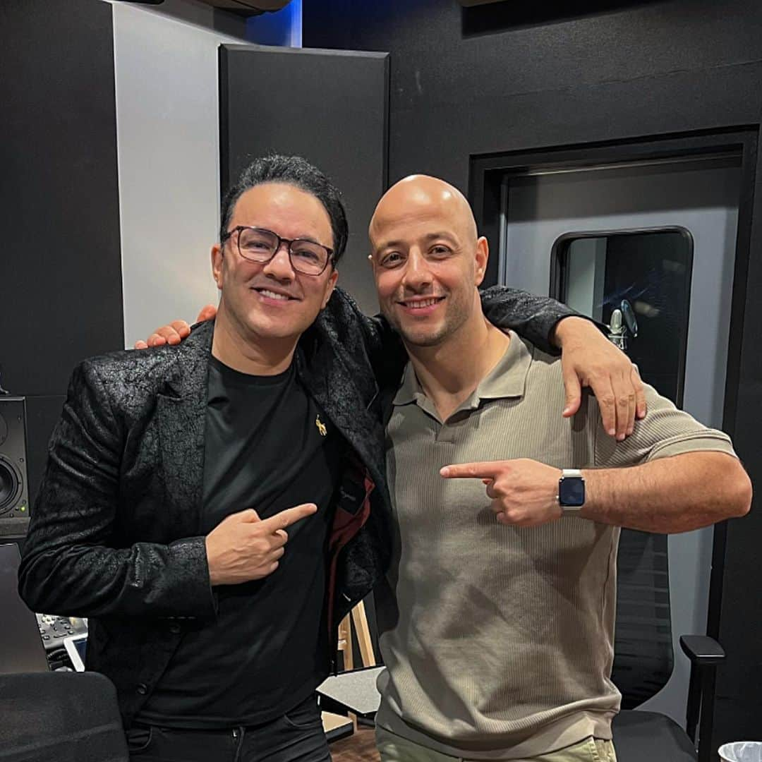 マヘル・ザインのインスタグラム：「Happy Birthday my dear brother RedOne ❤️❤️❤️ 🎉   #redone #maherzain #birthday #birthdaywishes」