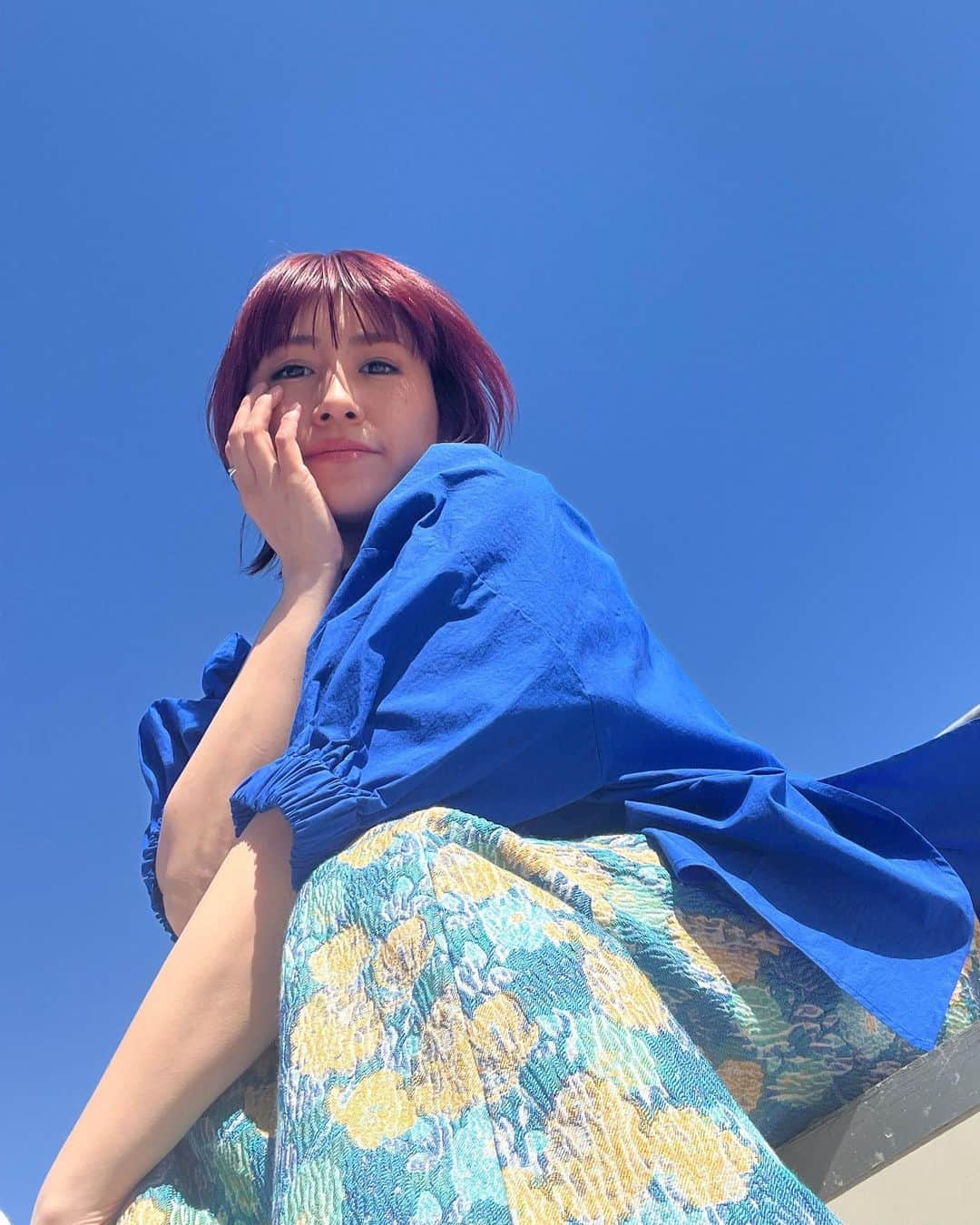 IMALUのインスタグラム：「広島の #宮島 天気も最高でした✨  👗 @kogisonofuku」