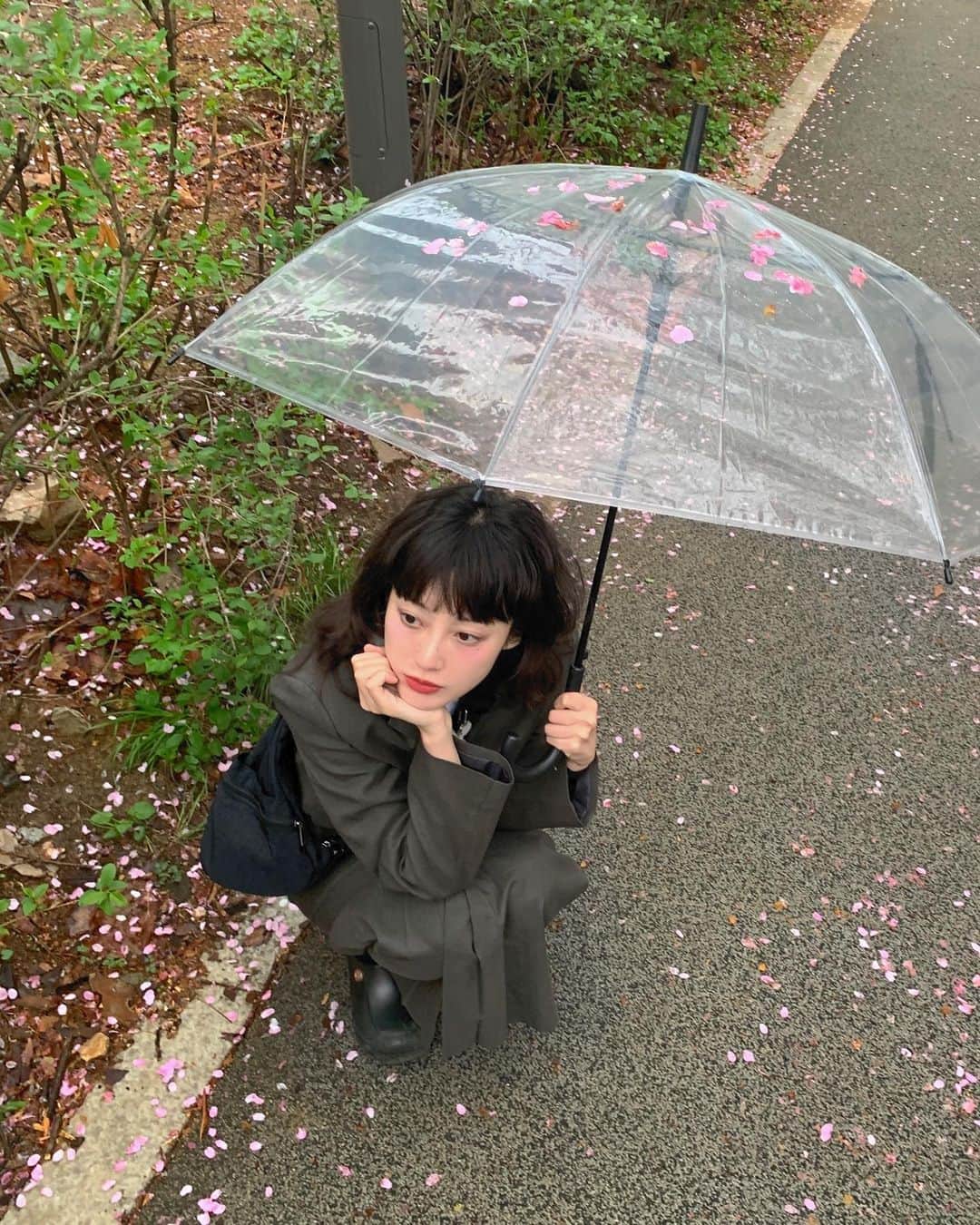 Soyu（Marie）さんのインスタグラム写真 - (Soyu（Marie）Instagram)「벚꽃우산」4月9日 18時53分 - merrymarie_