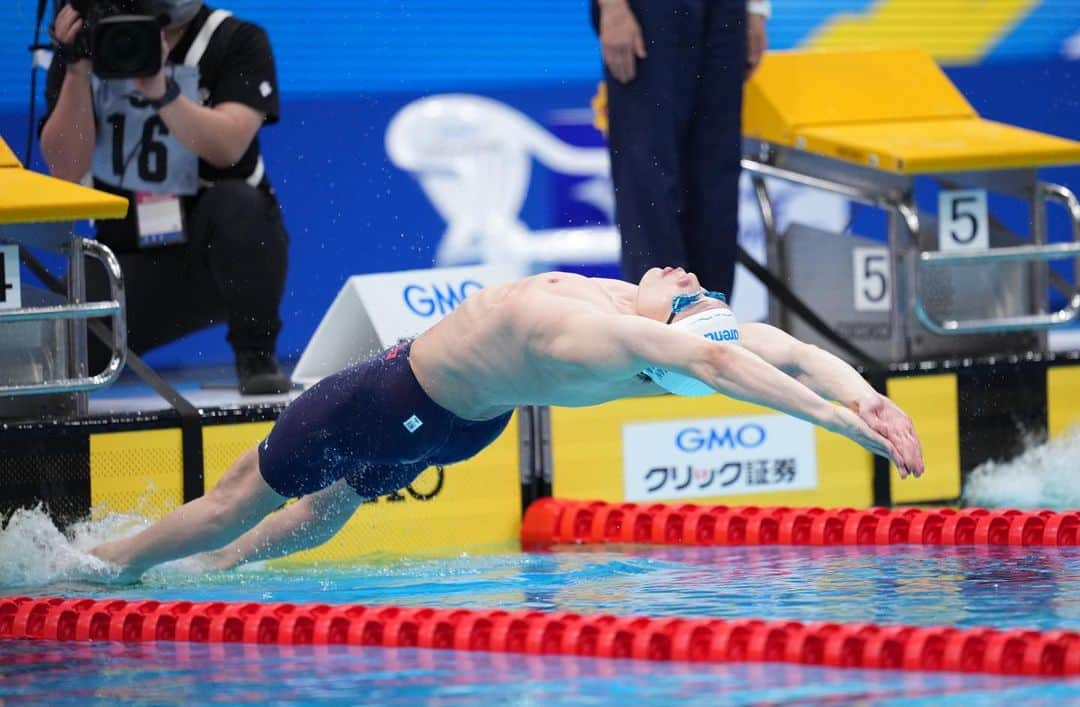 入江陵介さんのインスタグラム写真 - (入江陵介Instagram)「. JAPAN SWIM 2023 ✅  . . 100m背泳ぎで10連覇🥇 50m背泳ぎ4連覇🥇 . . 世界水泳の代表内定したのは良かったですが、タイム的には全く満足出来ず今後また反省点を活かしたいです🔥 .  応援ありがとうございました💙 . 新生トビウオジャパンの皆頑張ろう！！ 新しい競泳日本代表をよろしくお願いします！！ ウルトラソウルっ🔥 . . @official_itoman  @aminovital_jp  @arenajapan . 📸 @picsport_japan  @tobiuo_japan」4月9日 19時19分 - ryosuke_irie