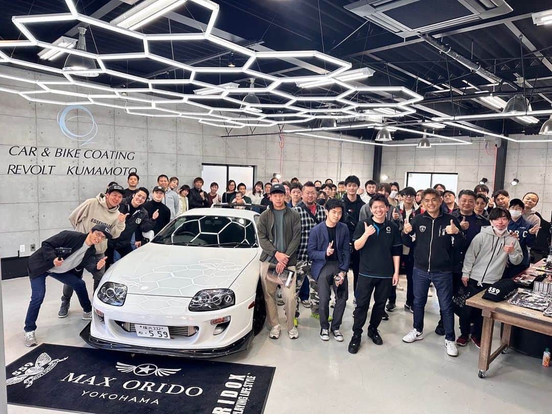 織戸学のインスタグラム：「@revolt_kumamoto   リボルト熊本の イベント  オープンしてもう少しで、1年  とても良い雰囲気で 多くのお客様と 楽しめました。  有り難う御座いました。  今後は さらなる付き合いを濃くして MAXORIDO熊本店に  悪くないかもね。  #maxorido」