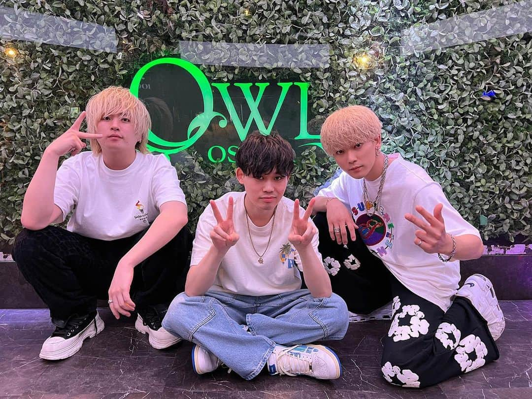 りょーたのインスタグラム：「OWL OSAKA 昨日もありがとうございました👍  #owlosaka #アウル大阪 #大阪」