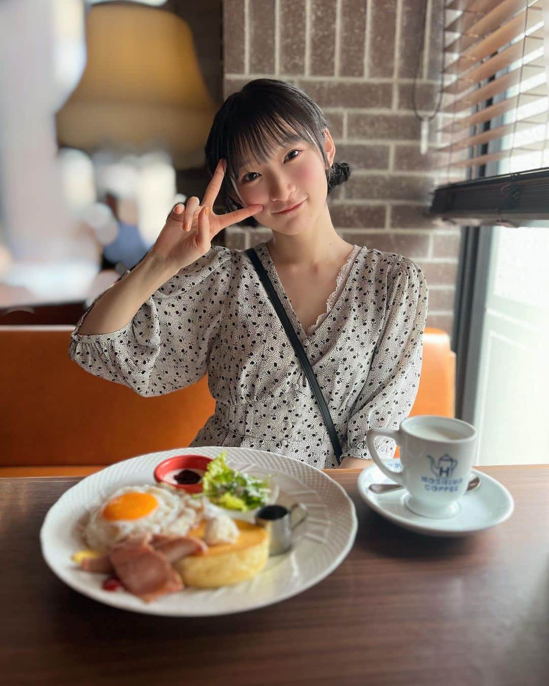 宮本佳林さんのインスタグラム写真 - (宮本佳林Instagram)「♡  母とモーニング🍞☕️  美味しかったよ～🌞  #モーニング #美味」4月9日 16時56分 - karin_miyamoto.official
