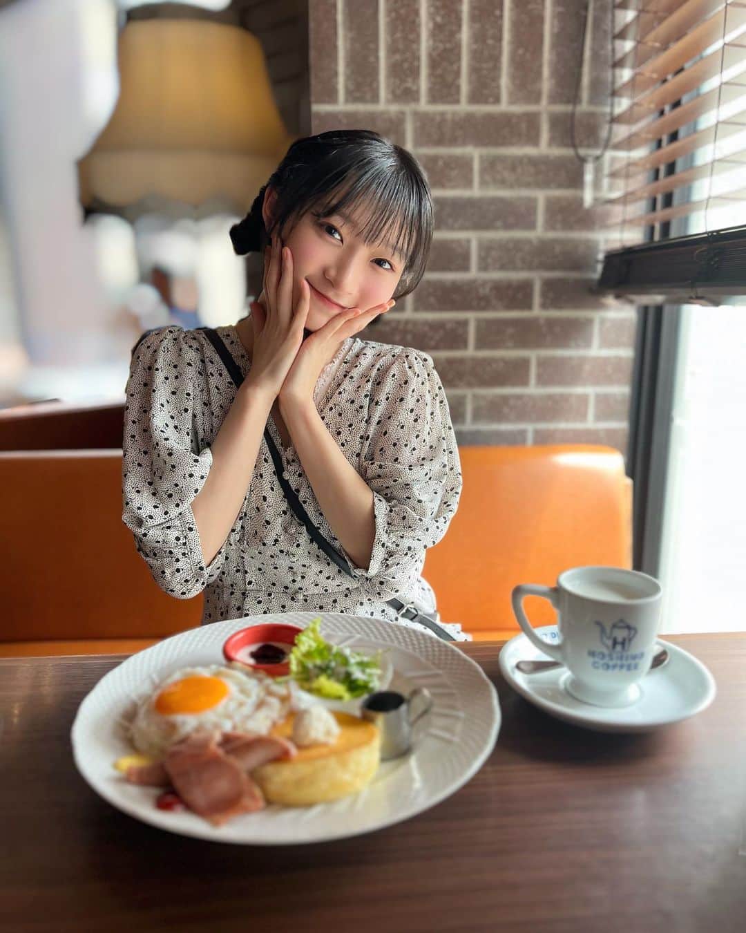宮本佳林さんのインスタグラム写真 - (宮本佳林Instagram)「♡  母とモーニング🍞☕️  美味しかったよ～🌞  #モーニング #美味」4月9日 16時56分 - karin_miyamoto.official