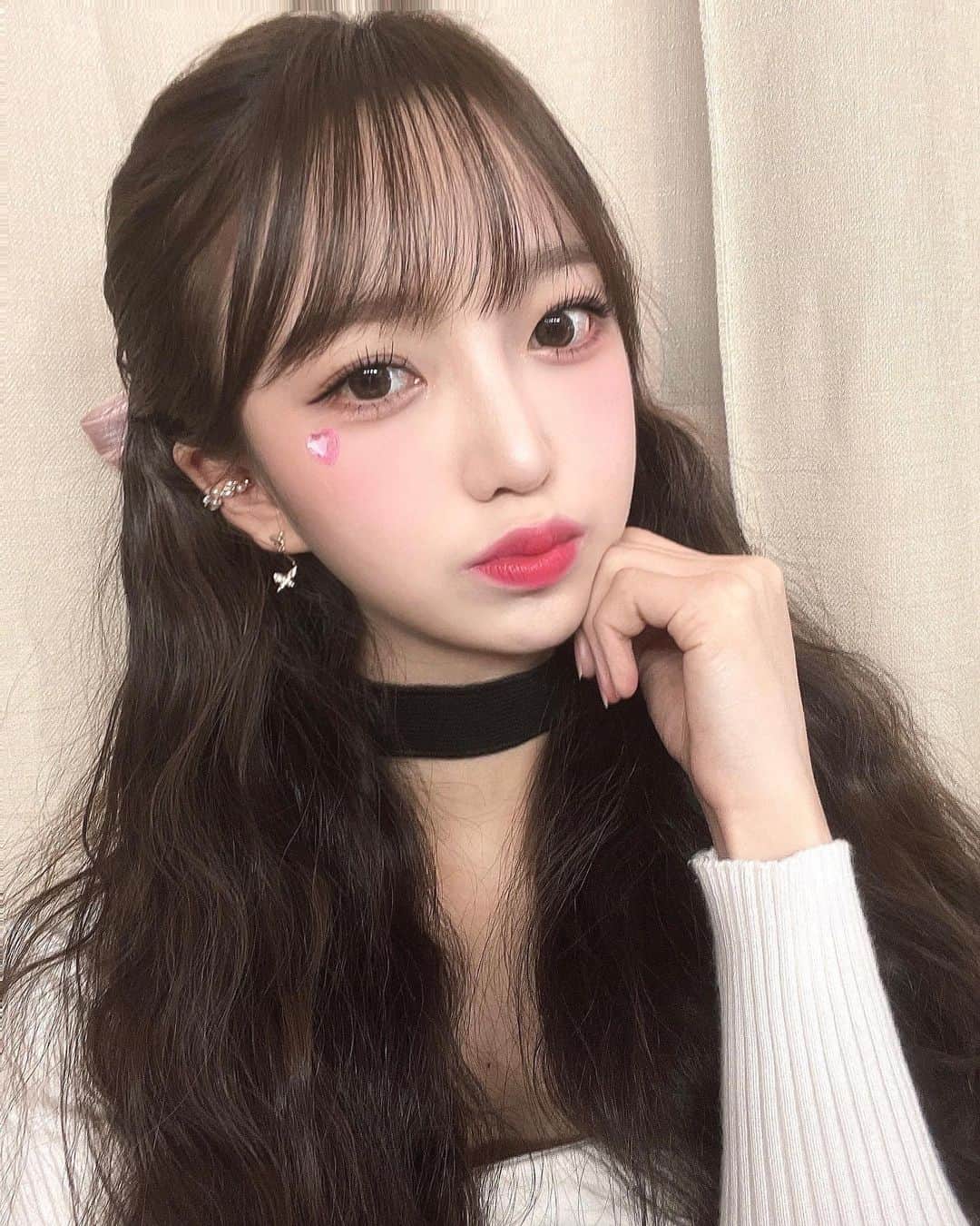 キム・ソヒのインスタグラム：「🤍🎀🤍」