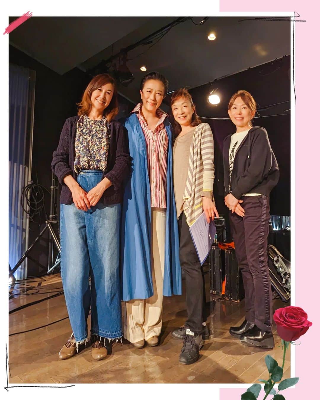 高汐巴さんのインスタグラム写真 - (高汐巴Instagram)「本日、５月13日に横浜・関内ホールで開催される「がん」撲滅チャリティーコンサートの音合わせ🎹🎤久々に宝塚の後輩達と再会。昔話に花が咲き、皆の元気な顔に本番のTalkが楽しみになりました！ #ひびき美都 #このみしま #芹名香草」5月8日 22時30分 - pei1.202