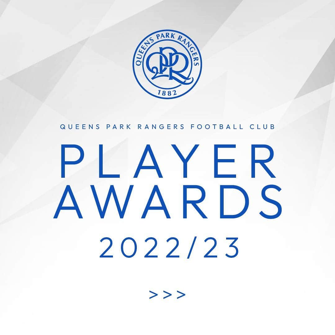 クイーンズ・パーク・レンジャーズFCのインスタグラム：「The results are in 🥁  Your 2022/23 award winners ➡️  #QPR | #EFL」