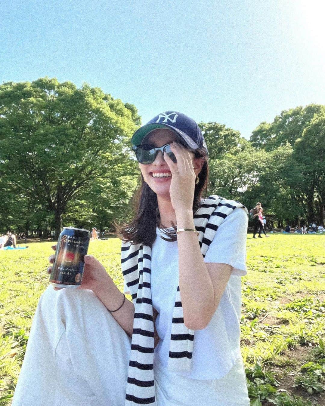 木田絵里香のインスタグラム：「. ゴールデンウィーク✌🏼✨ . よよこーピクニック🌳🧺 . #gw#zara#coordinate」