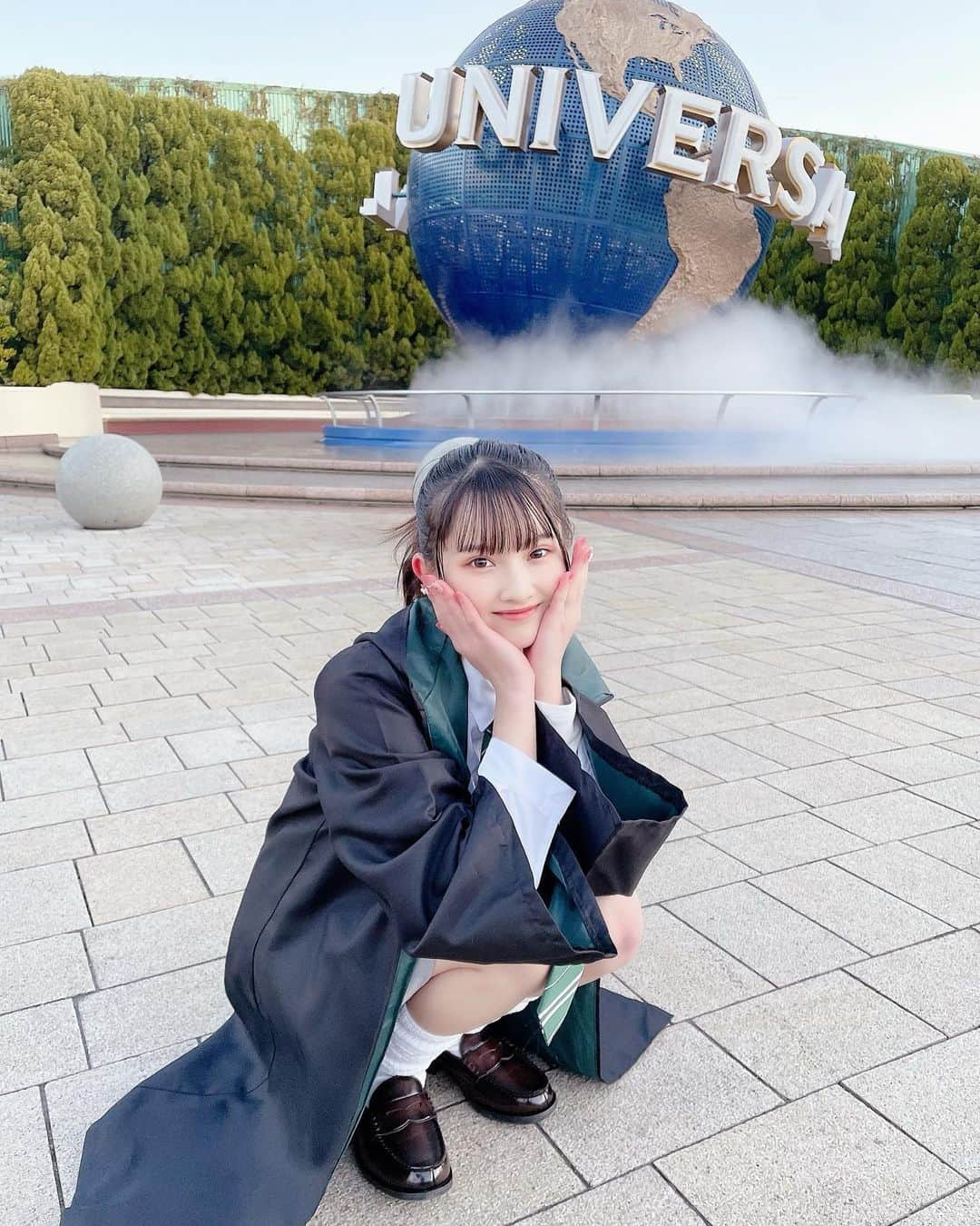 工藤咲姫さんのインスタグラム写真 - (工藤咲姫Instagram)「🪄🌎   #ユニバ  #ユニバコーデ  #ハリーポッター  #スリザリンコーデ  #スリザリン  #jk  #工藤咲姫」5月8日 21時16分 - saki_kudo_0710