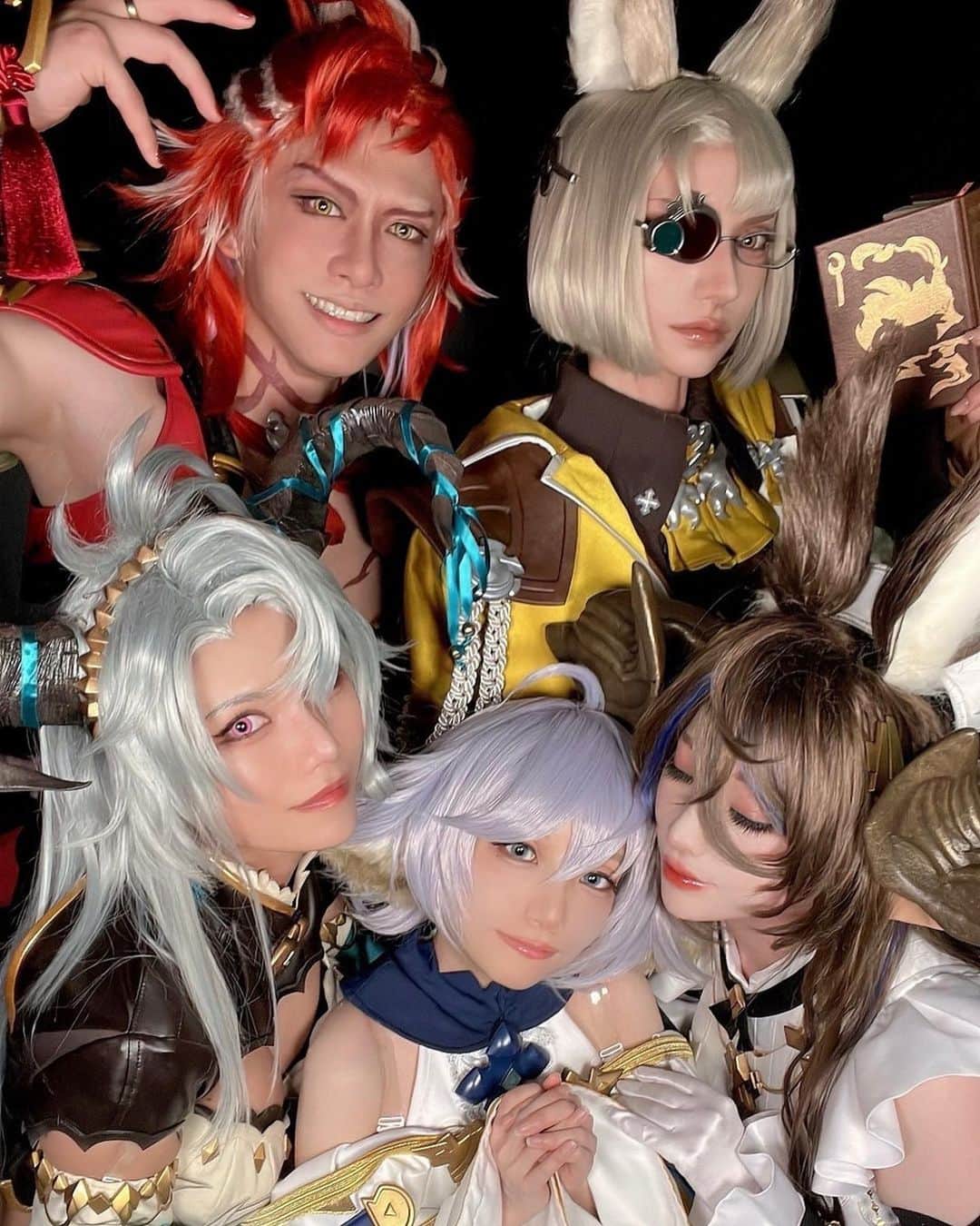 プラネットオシリスのインスタグラム：「. 六竜🐉 . . #グラブルフェス#グラブルexフェス2023 #グラフェス#オフィシャルキャスト#フェディエル#ウィルナス#ガレヲン#ワムデュス#ルオー#イーウィヤ#グラブル #グランブルーファンタジー#六竜#コスプレ#コスプレイヤー#角色扮演#cosplay#cosplayer」