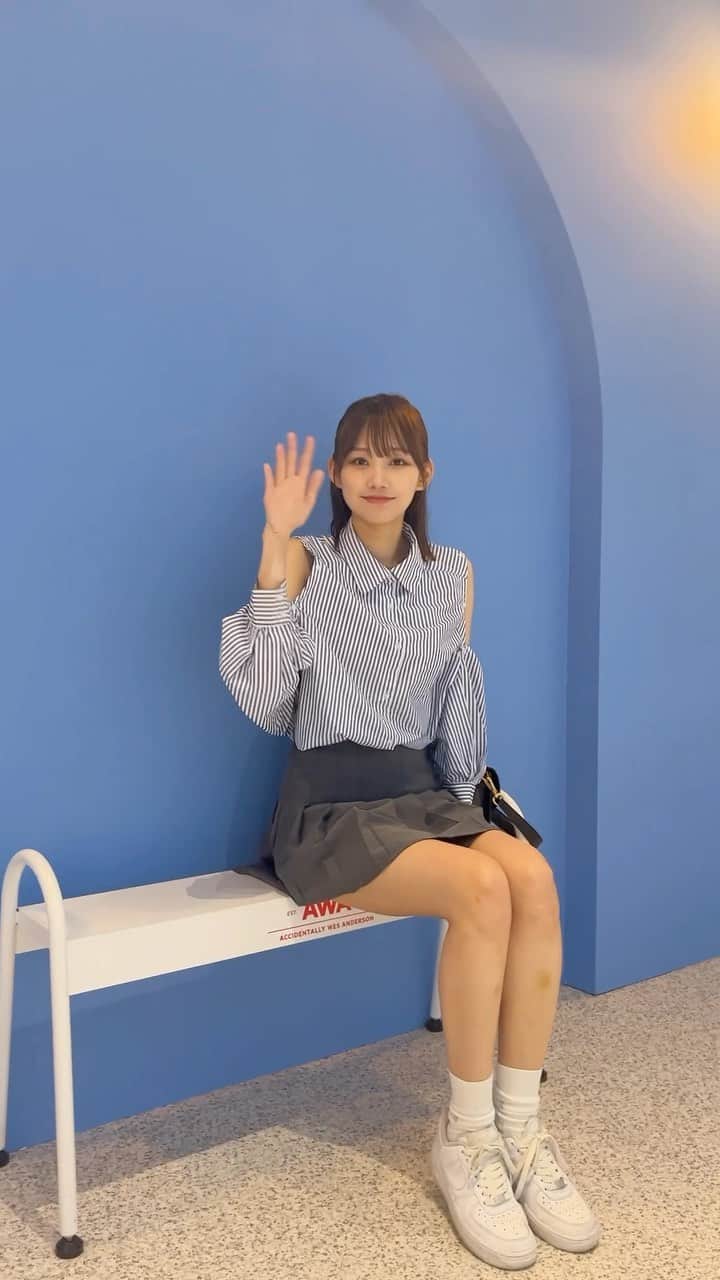 保﨑麗のインスタグラム：「きて~~~😃  #あしのあざ #気になる」