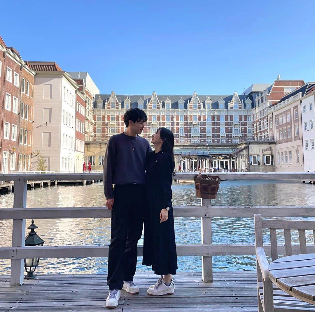 のインスタグラム：「憧れのホテルヨーロッパ🤍  パークからクルーザーに乗船してチェックイン🔑  #ホテルヨーロッパ #ハウステンボス #huistenbosch #hoteleurope #カップル #旅行 #長崎旅行 #長崎ホテル」