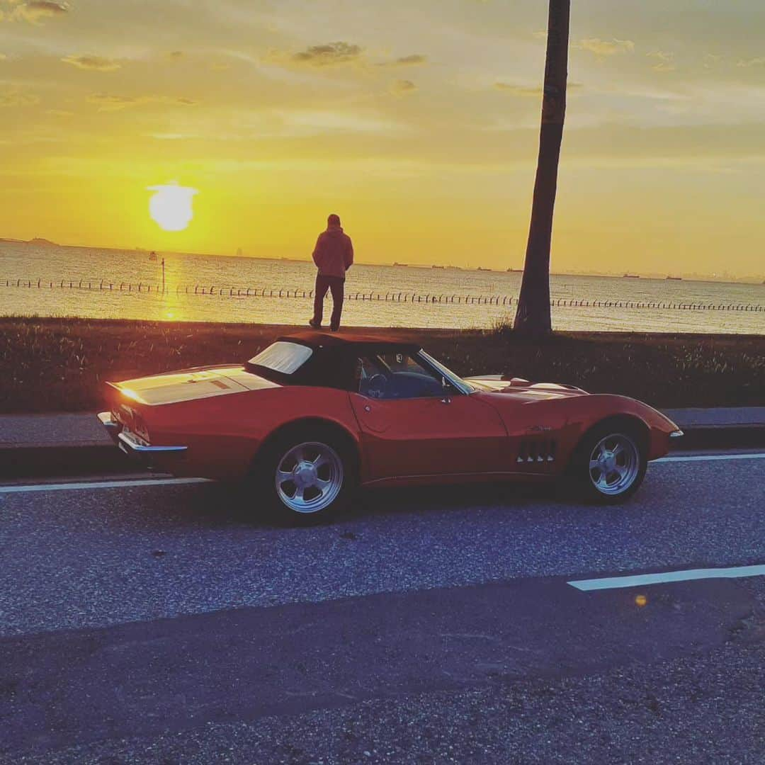 金原弘光さんのインスタグラム写真 - (金原弘光Instagram)「コルベットと千葉フォルニア❗  #コルベット #corvette」5月8日 21時49分 - hiromitsu.kanehara