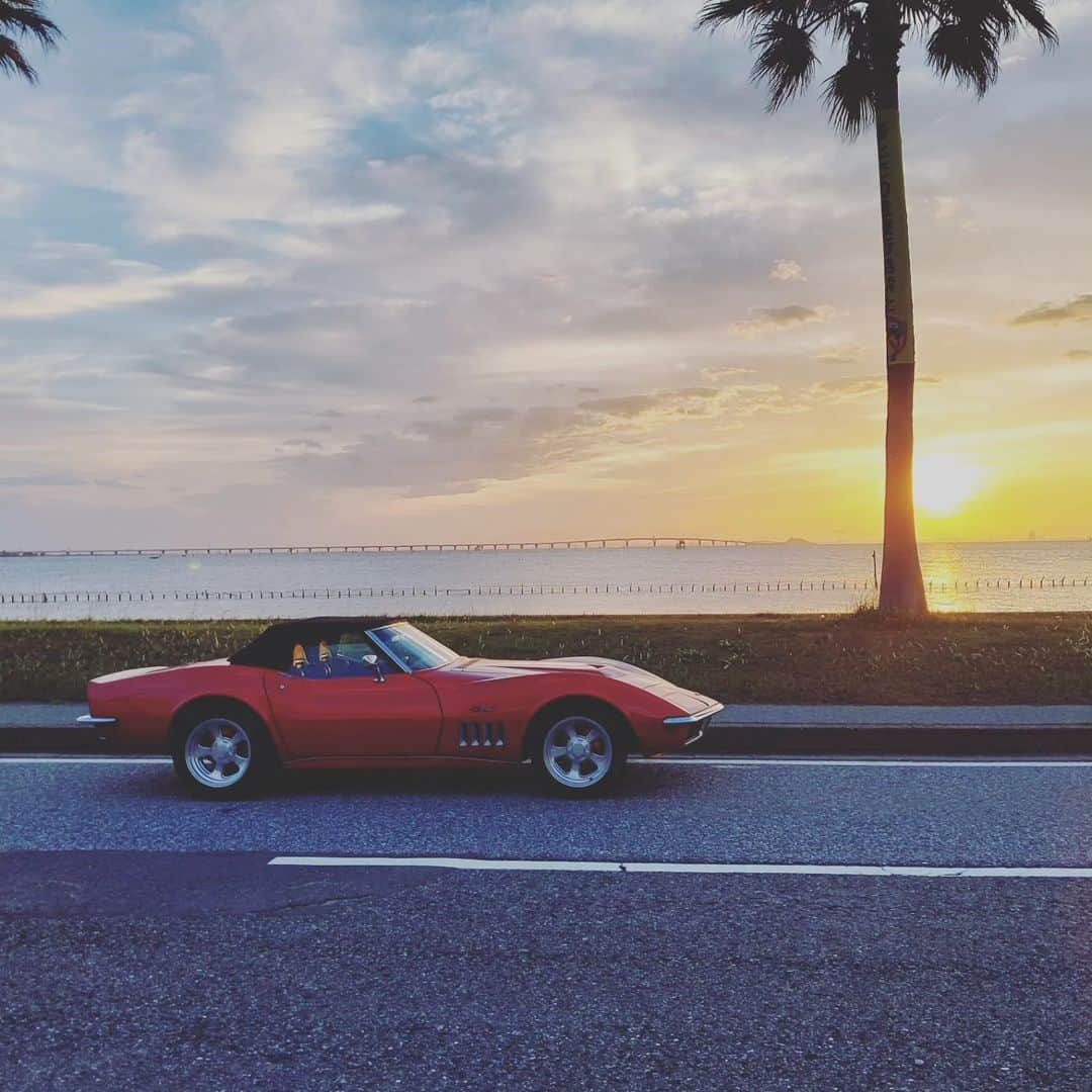 金原弘光さんのインスタグラム写真 - (金原弘光Instagram)「コルベットと千葉フォルニア❗  #コルベット #corvette」5月8日 21時49分 - hiromitsu.kanehara