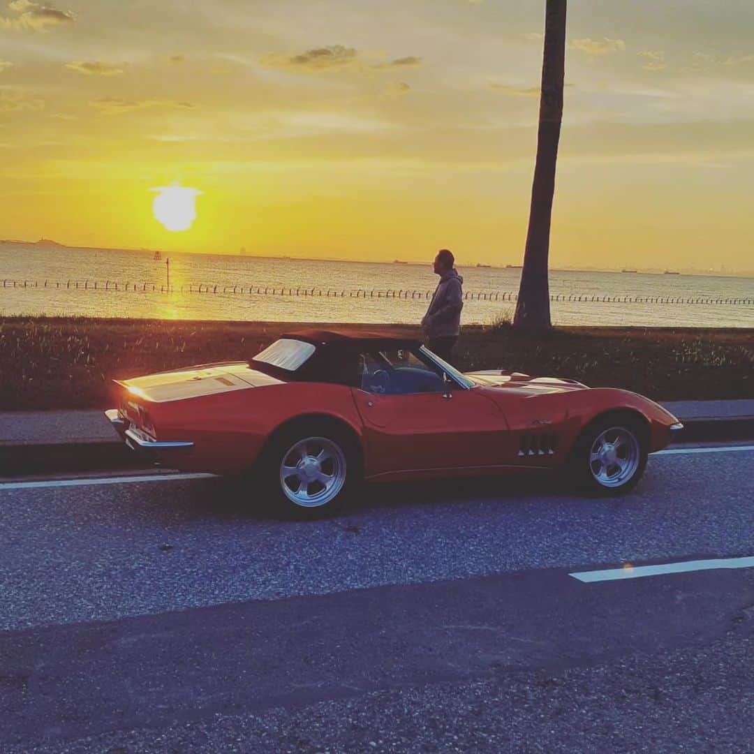 金原弘光さんのインスタグラム写真 - (金原弘光Instagram)「コルベットと千葉フォルニア❗  #コルベット #corvette」5月8日 21時49分 - hiromitsu.kanehara