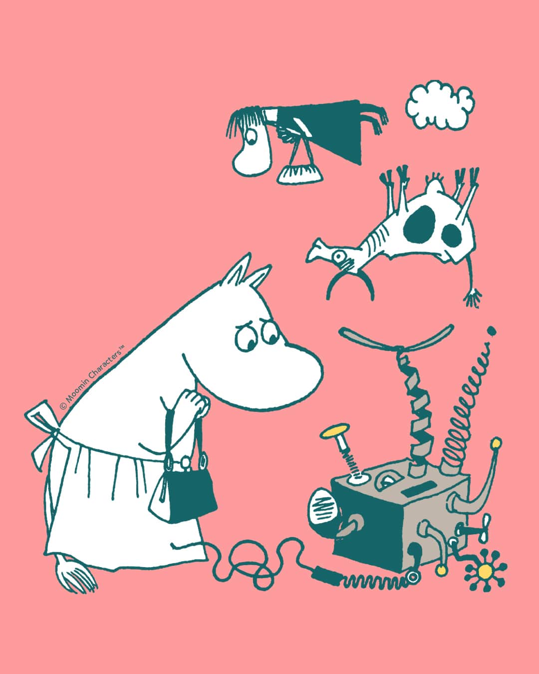 ムーミンさんのインスタグラム写真 - (ムーミンInstagram)「Monday is here again - wishing you a Moominous day!❤️ #moomin #moominofficial」5月8日 15時23分 - moominofficial