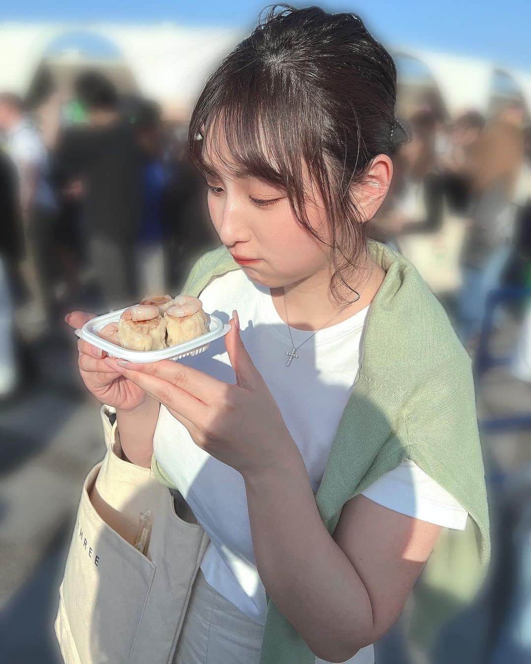 吉田実紀のインスタグラム：「美味しかった🥟❤️」