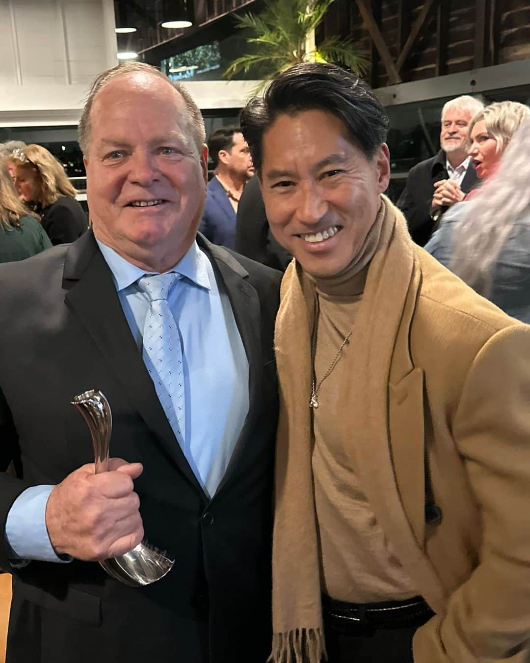 マサ・ヤマグチさんのインスタグラム写真 - (マサ・ヤマグチInstagram)「MEAA Life Achievement Award   Chris Anderson is renowned for his generous nature and sharing his knowledge of over 40 years in stunt industry with Australia’s stunt performers and stunt coordinators.  Chris has contributed his talent and expertise to more than 100 screen productions.  My first ever stunt work was with this legendary man leading the stunt team on Moby Dick with Gregory Peck and Patrick Stewart in 1996. Since then, Chris has always been a great friend and forever supporting me with my film career and life. Congratulations Chris, you absolutely deserve this amazing award. And I was fortunate to celebrate this special day with you and your beautiful family! Love you Chris!  #meaa #lifeachievementaward #legend #trueblue #stuntman #australian #madmax #original」5月8日 16時05分 - masayamaguchi_