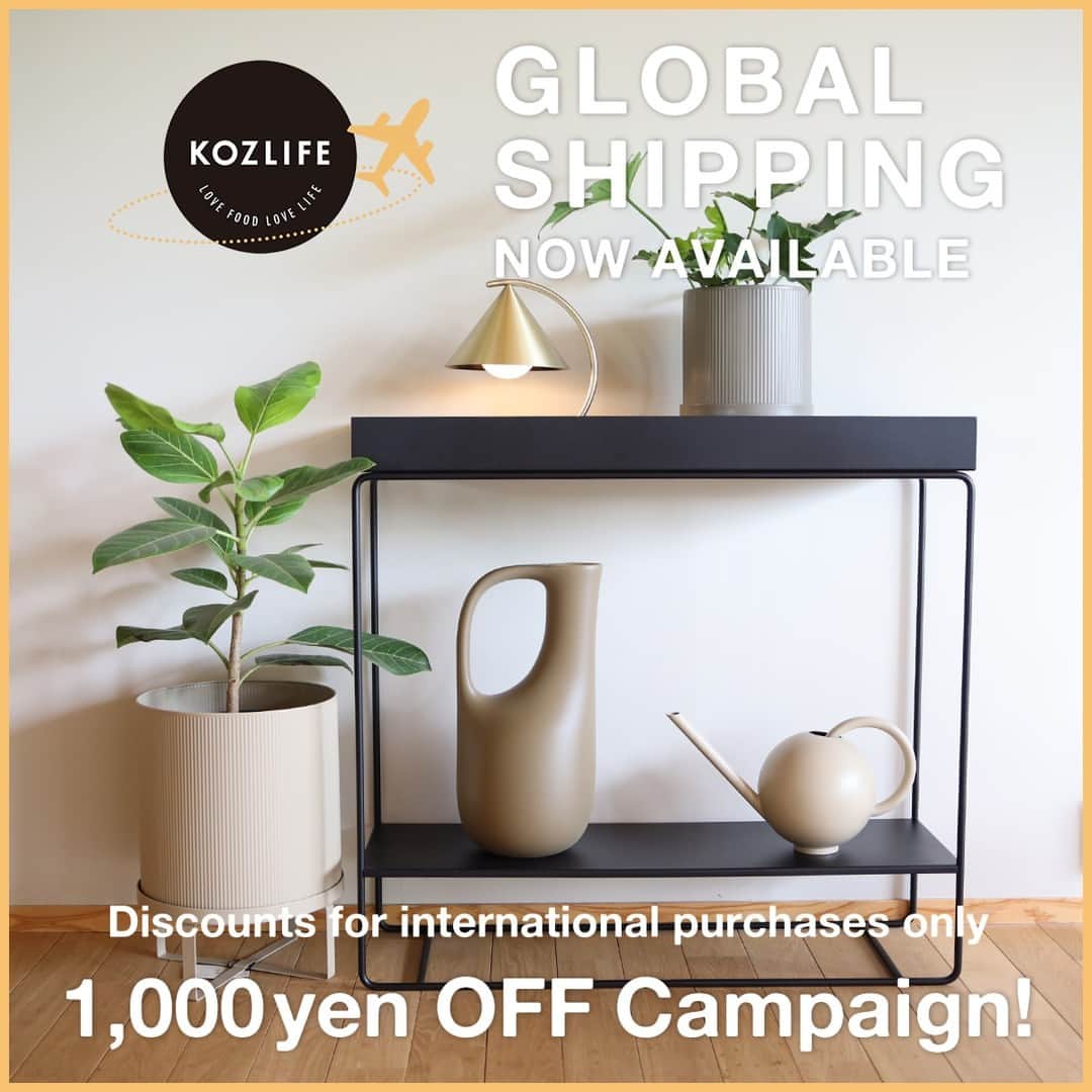 KOZLIFEさんのインスタグラム写真 - (KOZLIFEInstagram)「Thank you for visiting KOZLIFE. In order to meet the demand from overseas customers, KOZLIFE products can now be purchased from overseas as well. 　 ＼1,000yen OFF Campaign!／ We offer 1,000 yen off for purchases over 10,000 yen from overseas. Enjoy your shopping!  from May 8 to May 21, 2023.  ------------------------------------------------------------------------------------ [Countries] 125 countries where delivery companies such as EMS and Fedex can deliver [languages] English / Chinese (simplified / traditional) / Japanese [Purchasing service] World Shopping BIZ (Operating company: Zig-Zag Co., Ltd.) 　 When you access our website from overseas, a special order cart will be displayed and you can place an order from there. Purchasing service “World Shopping BIZ” will take orders from KOZLIFE and send to your doorstep. 　 Please see the official website for details. If you live outside of Japan or have friends overseas, please check it out. Thank you for your continued support.  #KOZLIFE #LoveFoodLoveLife #Interior #instahome #instagood #instajapan #fashion #InternationalShipping  #Campaign #海外発送可能 #해외배송 #国际配送 #國際配送 #캠페인 #活动 #海外からの購入限定キャンペーン #fermliving」5月8日 16時00分 - kozlife_tokyo