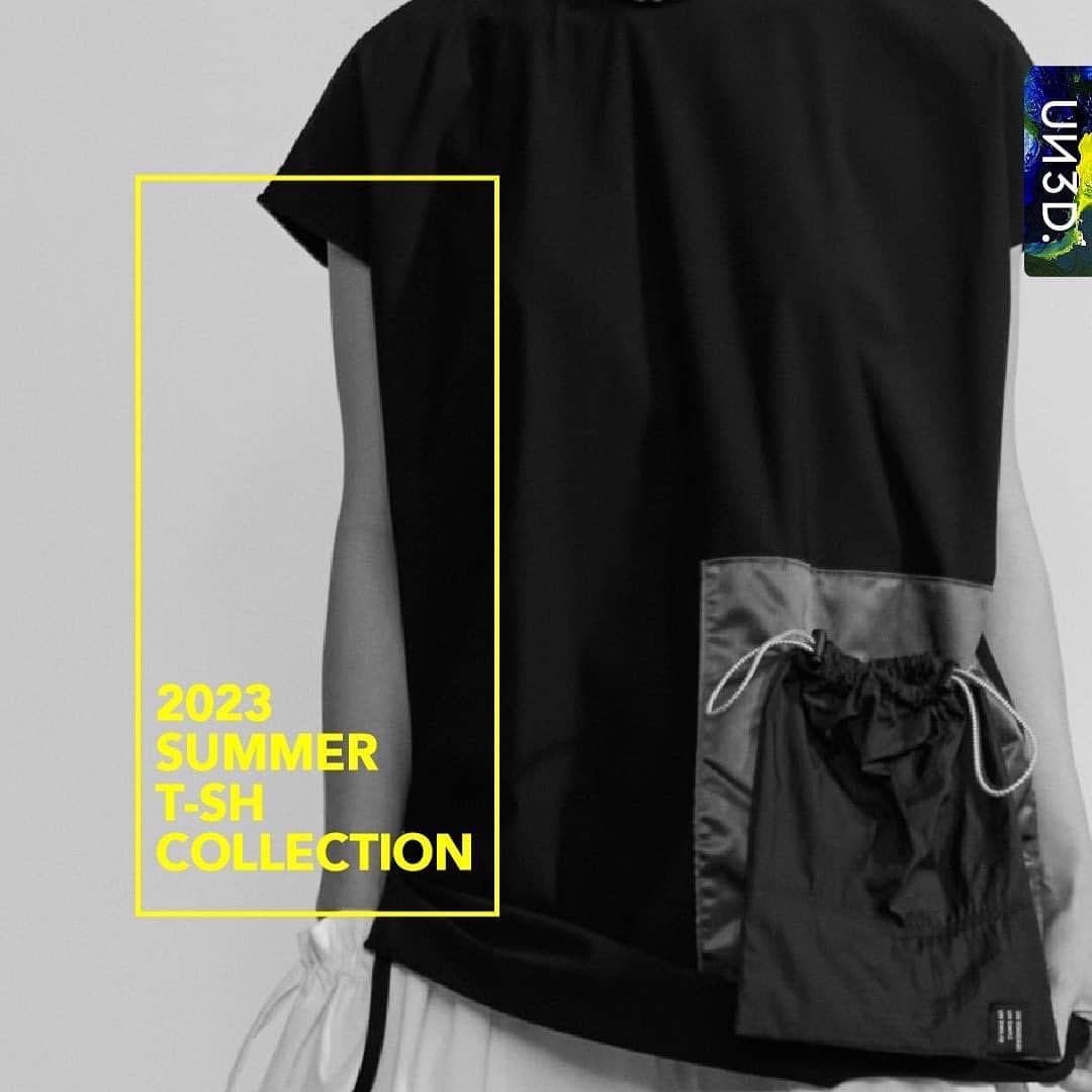 UN3D.（アンスリード）さんのインスタグラム写真 - (UN3D.（アンスリード）Instagram)「2023 SUMMER T-SH COLLECTION  DRAWSTRING POCKET TOP 28,600 YEN tax in  #un3d#un3d2023ss#アンスリード#fashion#summer#tshirt#collection」5月8日 18時55分 - un3d_official
