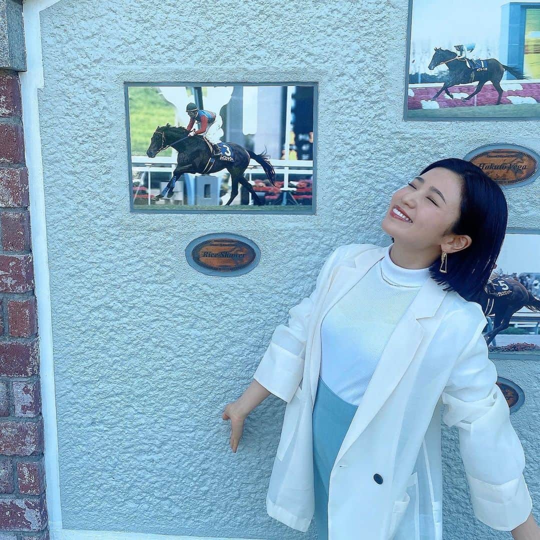 小池美由さんのインスタグラム写真 - (小池美由Instagram)「ウマ娘での最推しライスちゃん☺️❤️‍🔥 　 数々の名馬たちが飾られてて 高まりました👏👏👏」5月8日 18時56分 - kkkkkoike