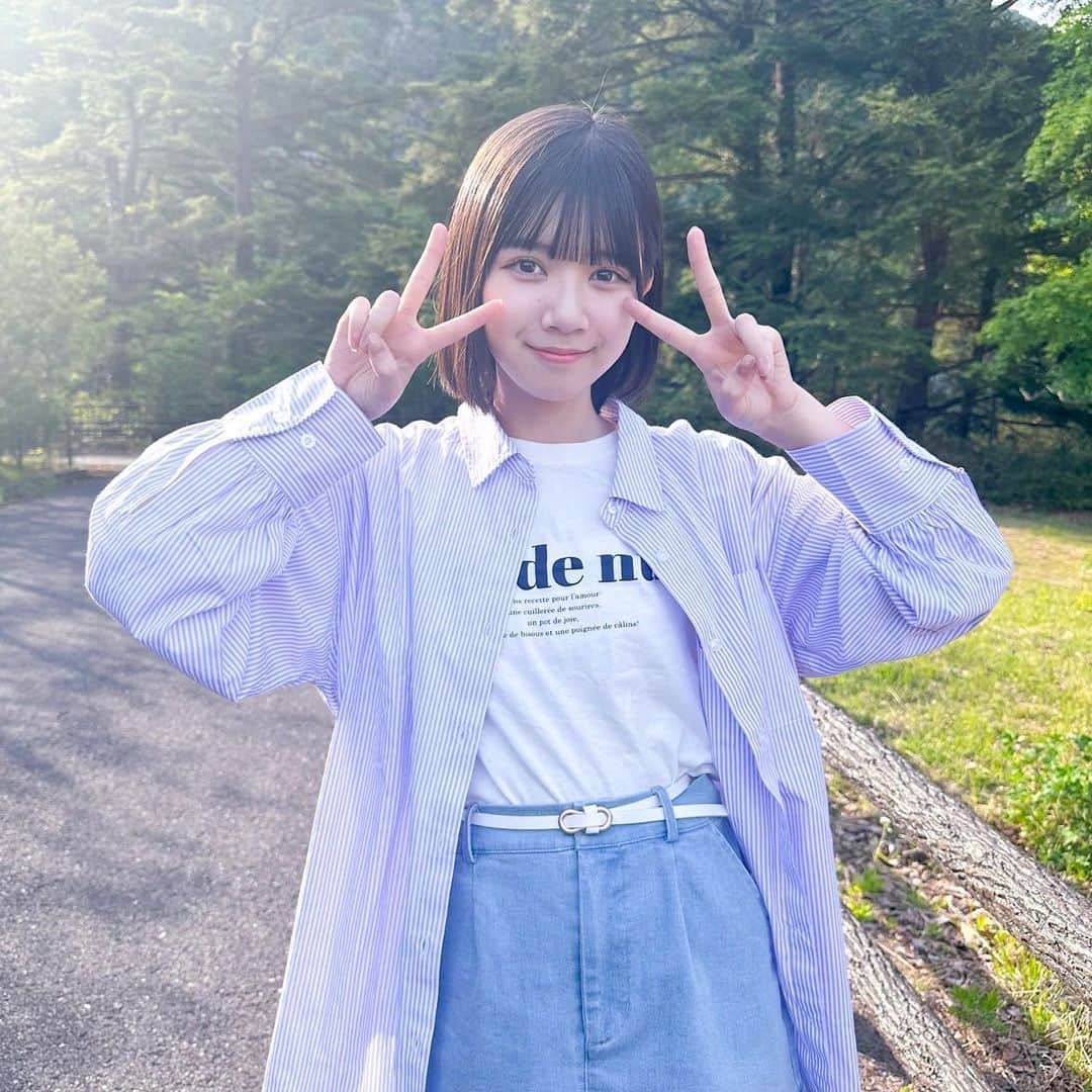 伊藤沙音さんのインスタグラム写真 - (伊藤沙音Instagram)「🧁🐰  旅行の時のコーデ！  レピピのラベンダーカラーのシャツ着たよ💜 カジュガーリーっぽく着れるからお気に入り🫶🏻 ̖́-‬  今日もInstagram遊びに来てくれてありがとう🎀  #伊藤沙音#シャノン#着回し#シャノンガーリー #ニコラ#nicola#ニコモ#エヴァーグリーンエンタテイメント #repipiarmario  #シャノンコーデ」5月8日 19時14分 - shannon_ito_official