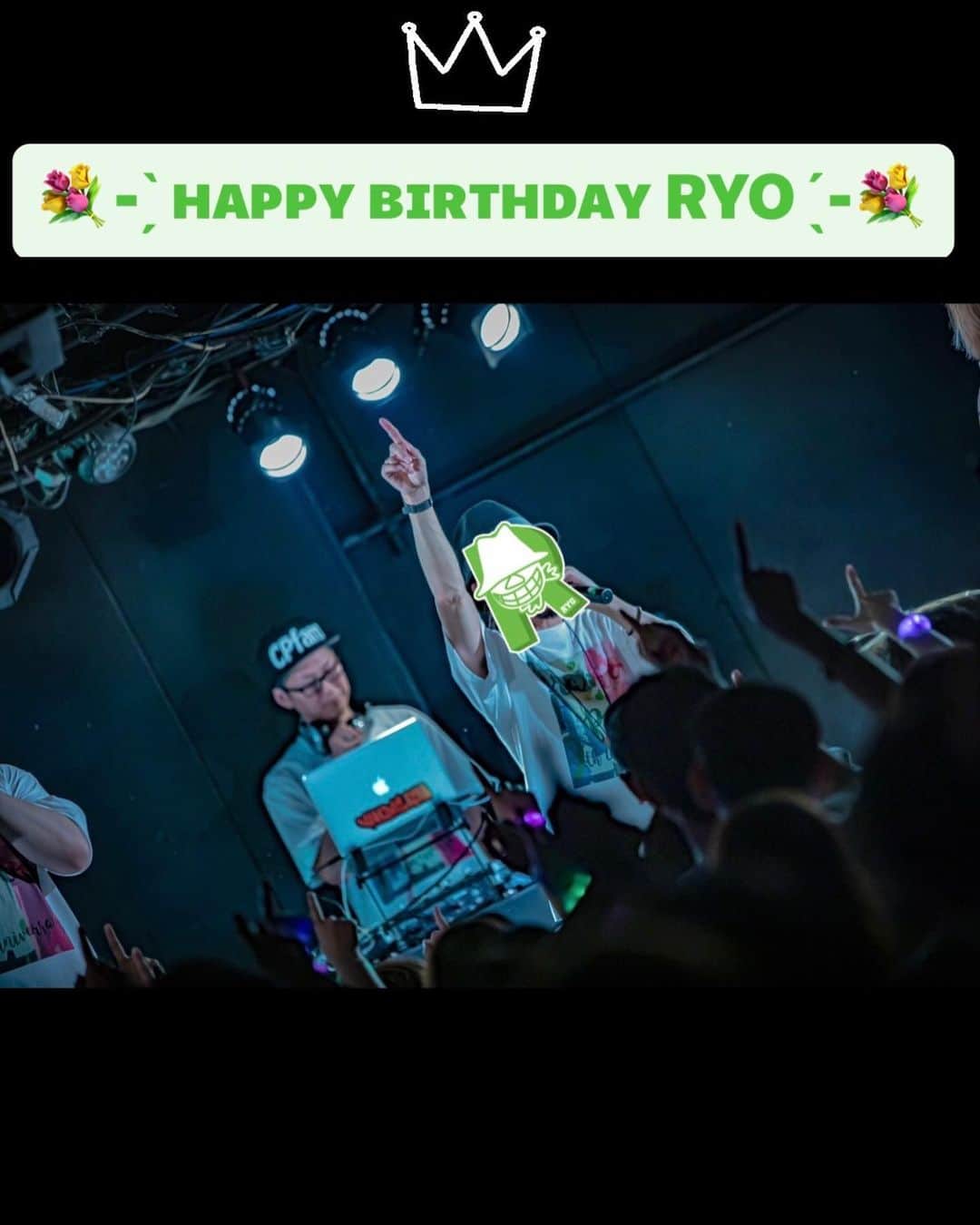 PASSER さんのインスタグラム写真 - (PASSER Instagram)「5月8日は 我らのエースストライカー  RYOの誕生日 👑✨🎂 おめでとう㊗️🎉🎉🎉」5月8日 20時35分 - passer_cp